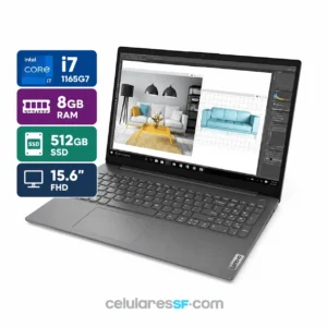 NOTEBOOK LENOVO V15 G2 i7-1165G7 - 8GB - 512Gb SSD - 15.6" FHD - W11 - ESPAÑOL