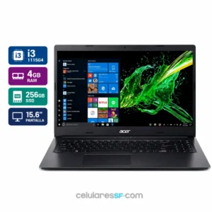 NOTEBOOK ACER ASPIRE 3 A315-58-31BJ - i3-1115G4 - 4GB RAM - 256GB SSD