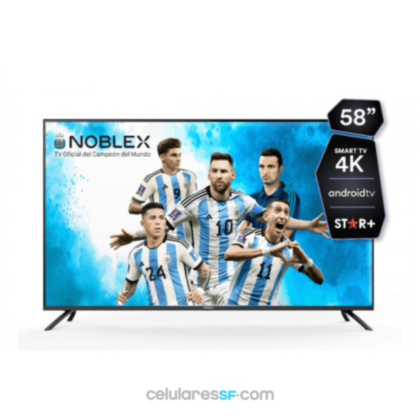 SMART TV NOBLEX 58" - 4K con ANDROID TV