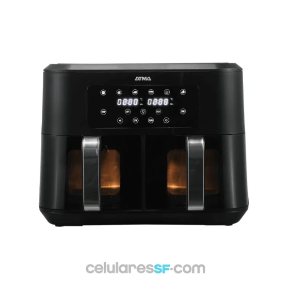 FREIDORA DE AIRE DOBLE CANASTA ATMA - 8.5lt