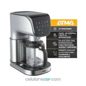 MAQUINA DE HELADO ATMA DOLCE - 10 PROGRAMAS - Inox.