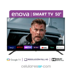 SMART TV ENOVA 50'' 4K UHD - FRAMELESS - Google TV - G10