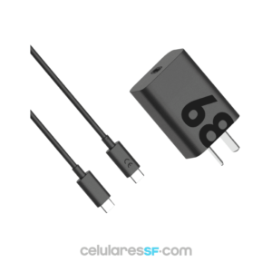CARGADOR ORIGINAL MOTOROLA - 68w - CON CABLE USB-C A USB-C