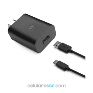 CARGADOR ORIGINAL MOTOROLA - 33w - CON CABLE USB-A A USB-C