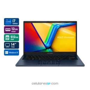 NOTEBOOK ASUS X1404VA - i7-1355U - 12GB RAM - 512Gb SSD - 14'' FHD - W11