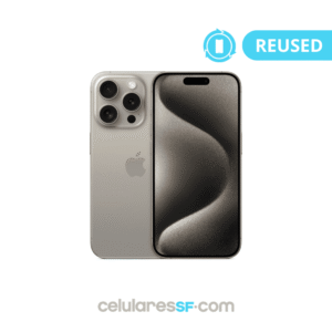IPHONE 15 PRO 512GB - NATURAL TITANIUM - USADO