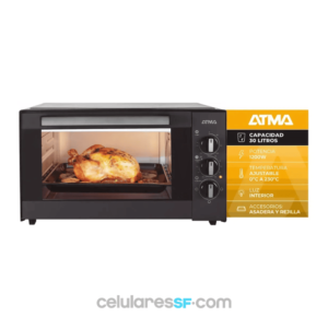 HORNO ELÉCTRICO ATMA - 30L - 1200W - HGAB3024Pi