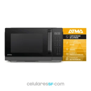 MICROONDAS ATMA DIGITAL - 23L - CON GRILL - MATDGB23UBN