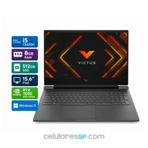 NOTEBOOK HP VICTUS 15-FA2013DX - i5-13420H - 8GB RAM - 512GB SSD - 15.6'' FHD - RTX 3050 - W11