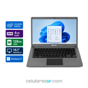 NOTEBOOK EXO SMART R41 - INTEL CELERON N4020 - 4Gb RAM - 128GB SSD - 14.1'' - W11