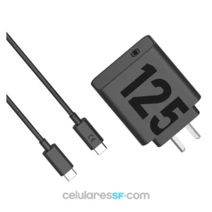 CARGADOR MOTOROLA 125W - CON CABLE USB-C a USB-C