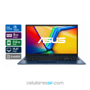NOTEBOOK ASUS VIVOBOOK X1504VA - i5-150U - 8GB RAM - 512GB SSD - 15.6'' FHD - FREEDOS