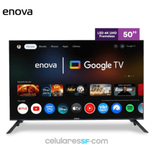 SMART TV ENOVA 50'' 4K UHD - FRAMELESS - Google TV - G11